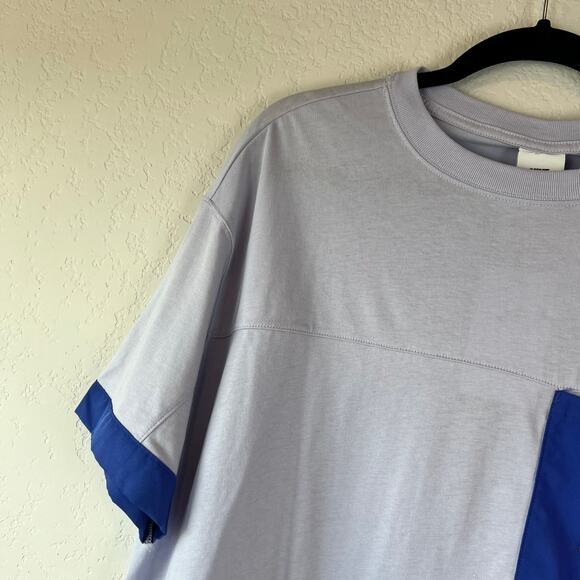 NWT Nike purple oversized Crop Top Purple XL - Picture 5 of 8